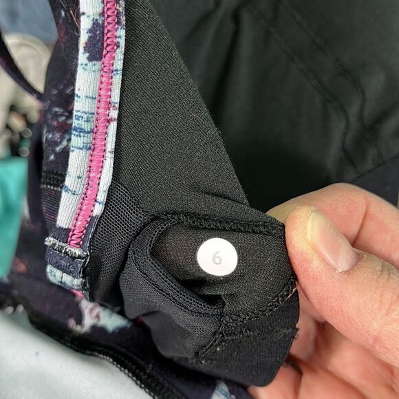 Lululemon Power Y Tank Sz 6 Static Blossom - Picture 7 of 7